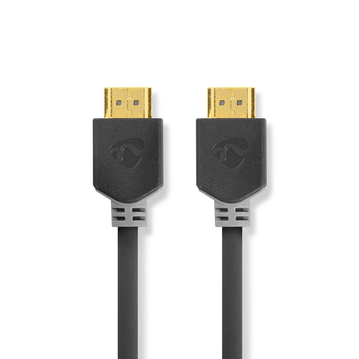 Nedis High Speed ??HDMI ™ Kabel mit Ethernet | HDMI™ Stecker | 4K@30Hz | ARC | 10.2 Gbps | 20.0 m | rund | PVC | Anthraz...
