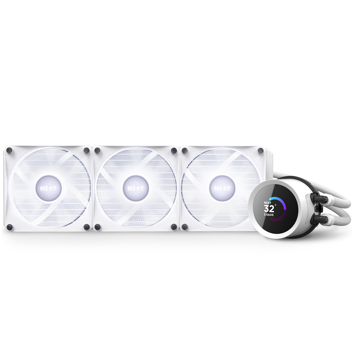 新品未開封　NZXT Kraken 360 RGB White Kraken 360 RGB | LCD CPU Coolers | Gaming PCs | NZXT