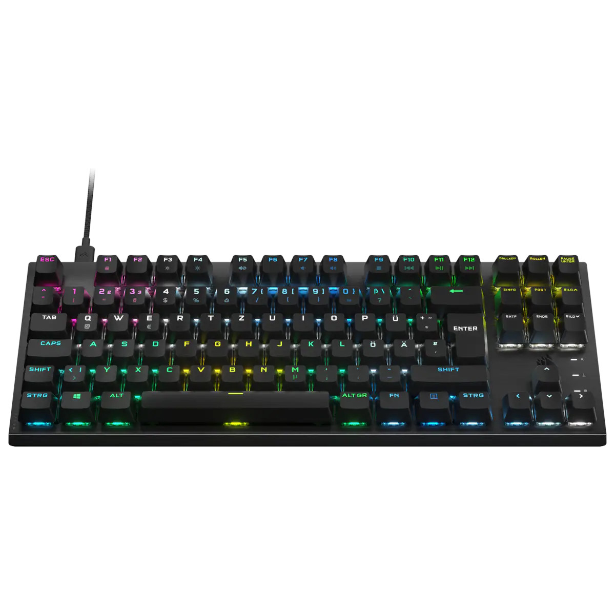 Corsair K60 PRO TKL RGB Optisch-mechanische Tenkeyless 