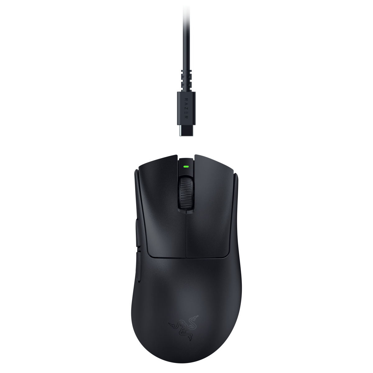 Razer DeathAdder V3 HyperSpeed Schwarz B-Ware - Ultra leichte kabellose ergonomische E-Sport Gaming-Maus mit 26K DPI und...