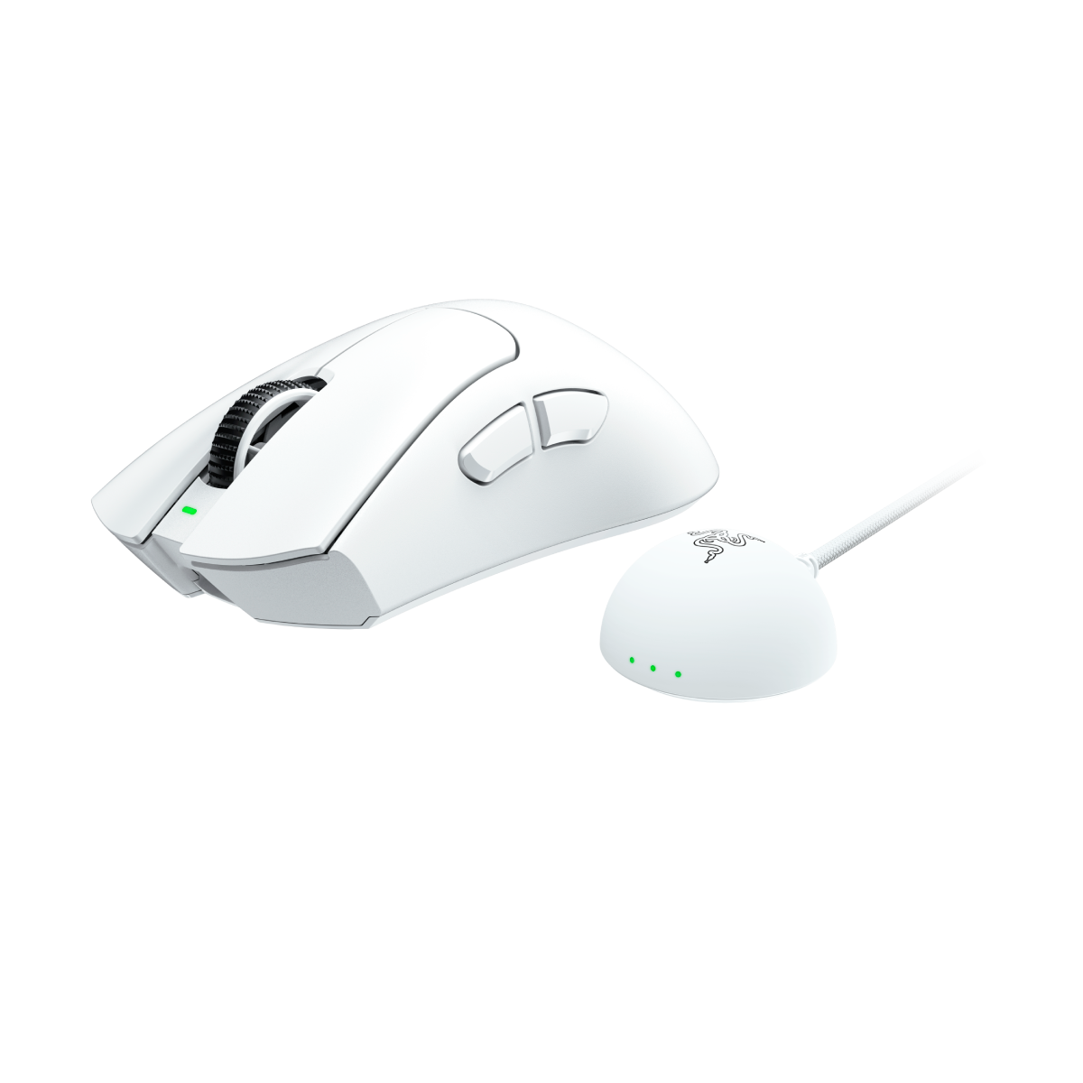 Razer Deathadder V4 Pro - Ultra leichte kabellose ergonomische E-Sport-Maus mit Focus Pro 45K Optical Sensor Gen-2, 56 G...