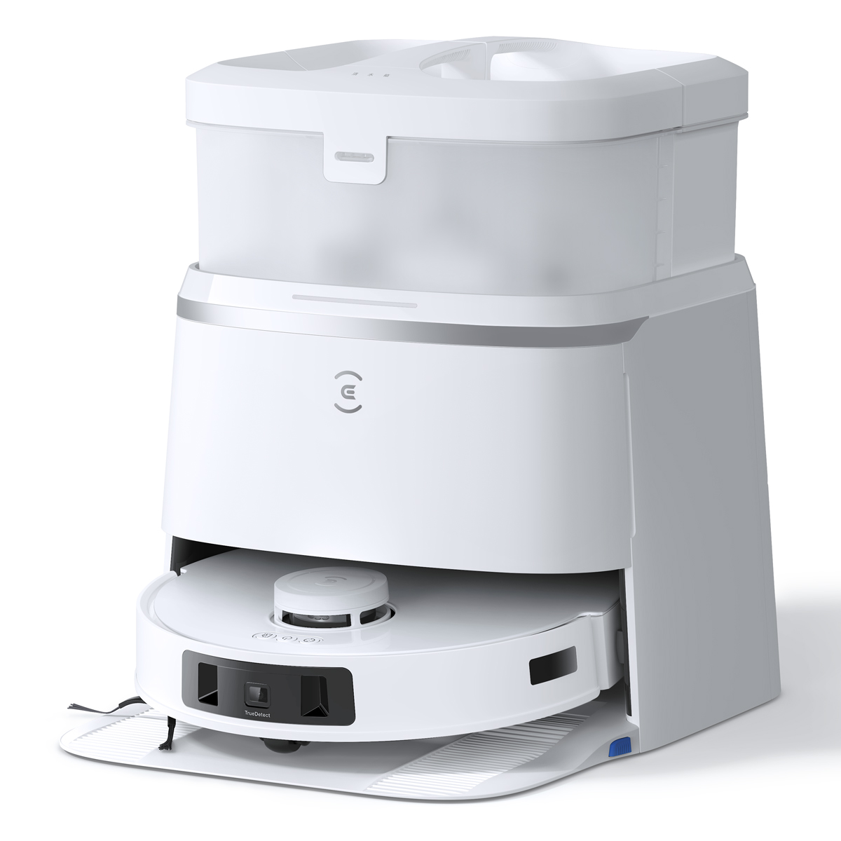 ECOVACS DEEBOT T30 PRO OMNI Silber/Weiß B-Ware Saug-Wisch-Roboter mit Reinigungsstation