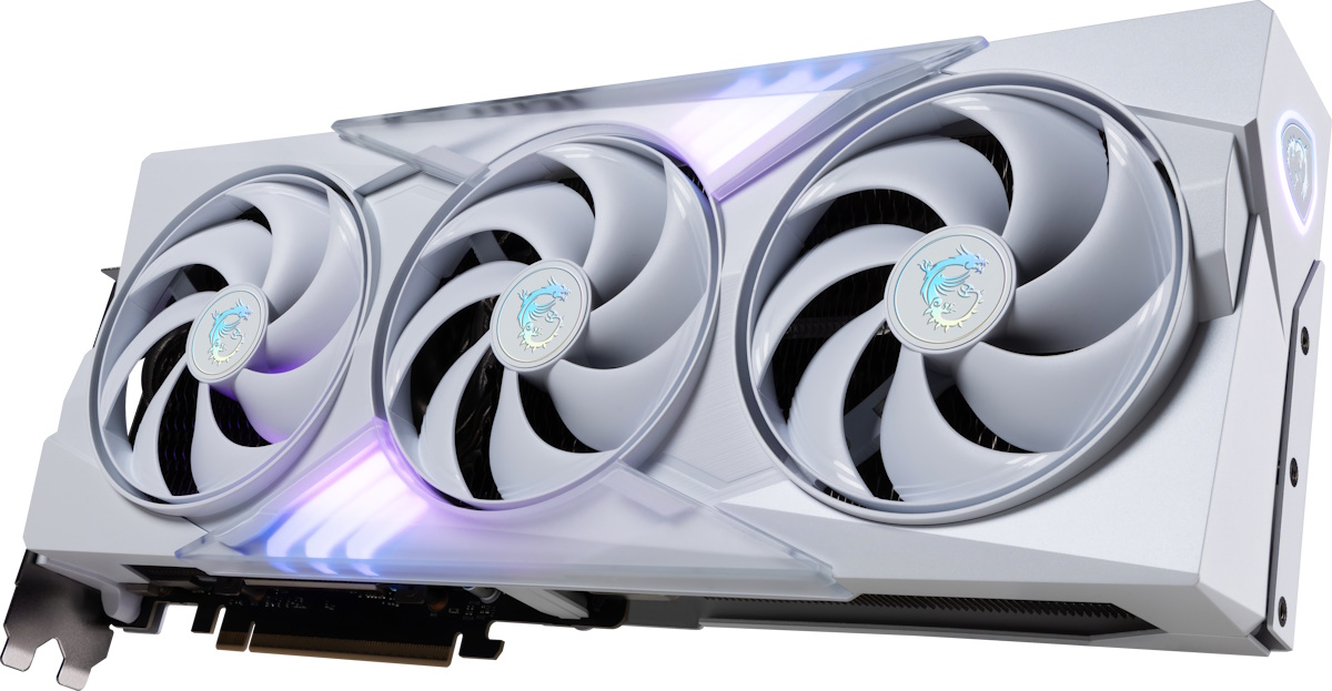 MSI GeForce RTX 5080 16GB Gaming Trio OC white - 16GB GDDR7, HDMI, 3x DP