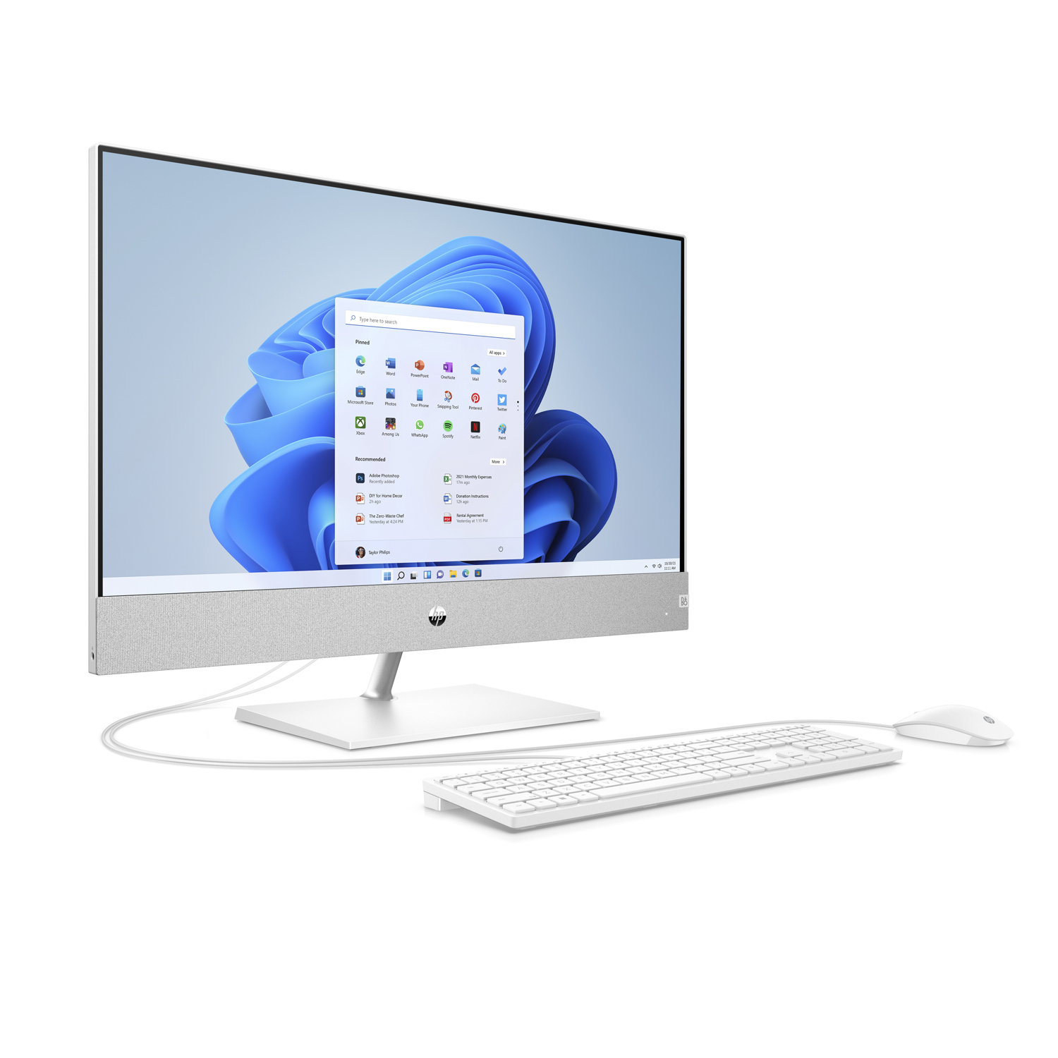 HP Pavilion All-in-One PC 27-ca2300ng B-Ware [68,58cm (27") QHD-Display, Intel i5-13400T, 16GB RAM, 512GB SSD, Windows 1...