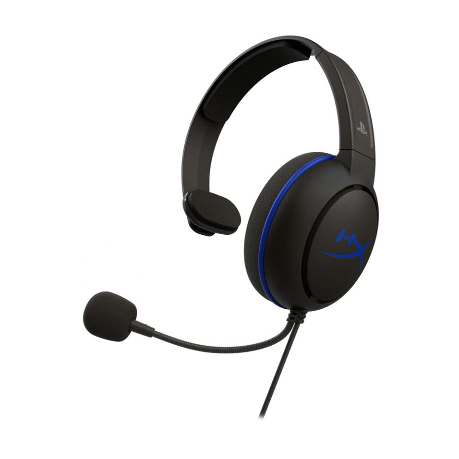 HyperX Cloud-Chat-Kopfhörer (PS4 lizensiert), schwarz/blau 