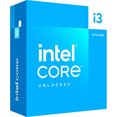 Intel Core i3-14100F B-Ware – 4C/8T, 3.50GHz, boxed