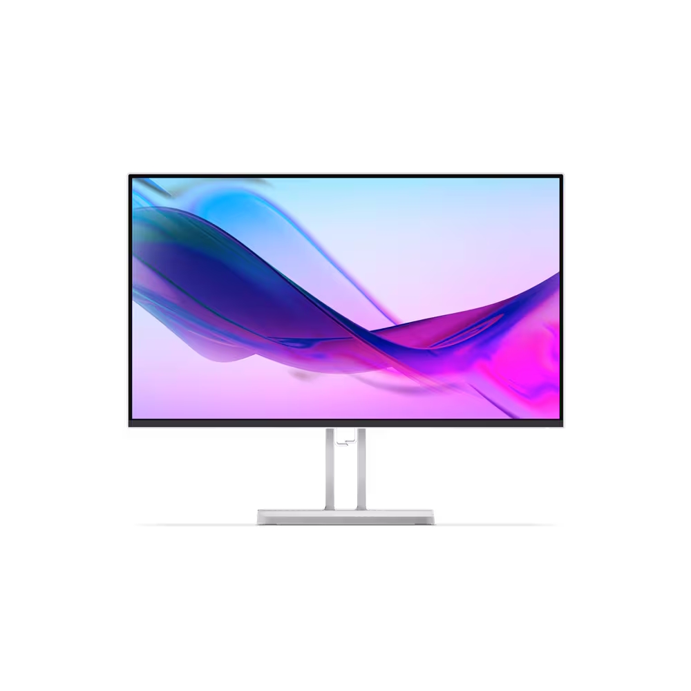 Lenovo L24i-4A Office Monitor - IPS Panel, 100Hz, Cloud B-Ware Slim Design, Dual 3W speakers