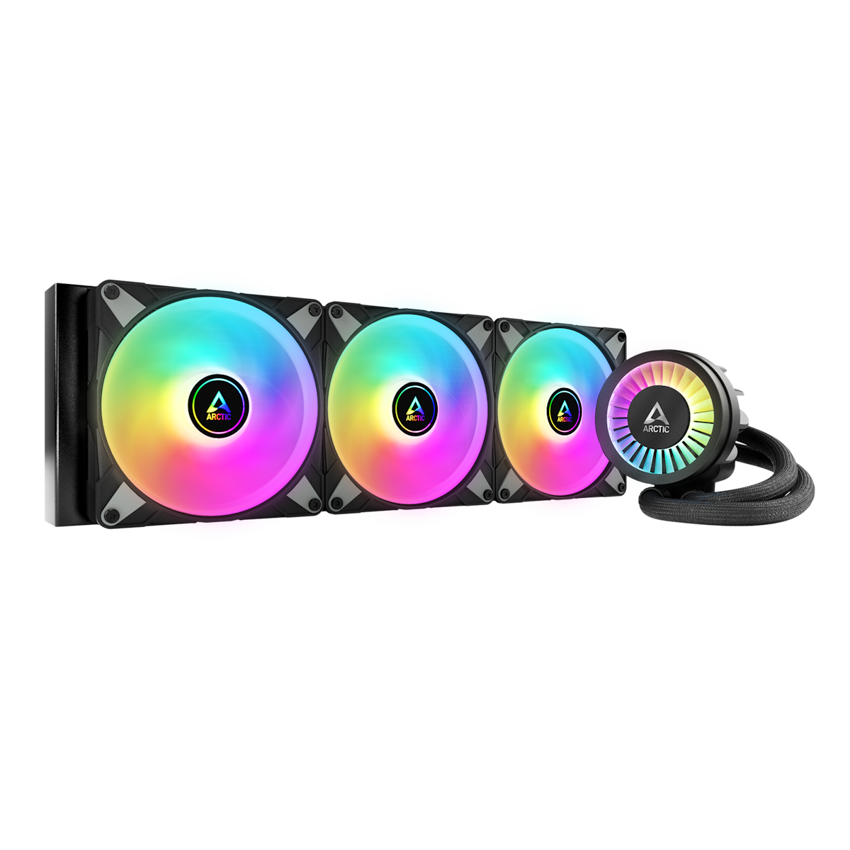 ARCTIC Liquid Freezer III 420 A-RGB Black | AiO-Wasserkü B-Ware