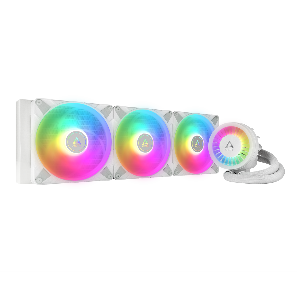 ARCTIC Liquid Freezer III 420 A-RGB White | AiO-Wasserkü B-Ware