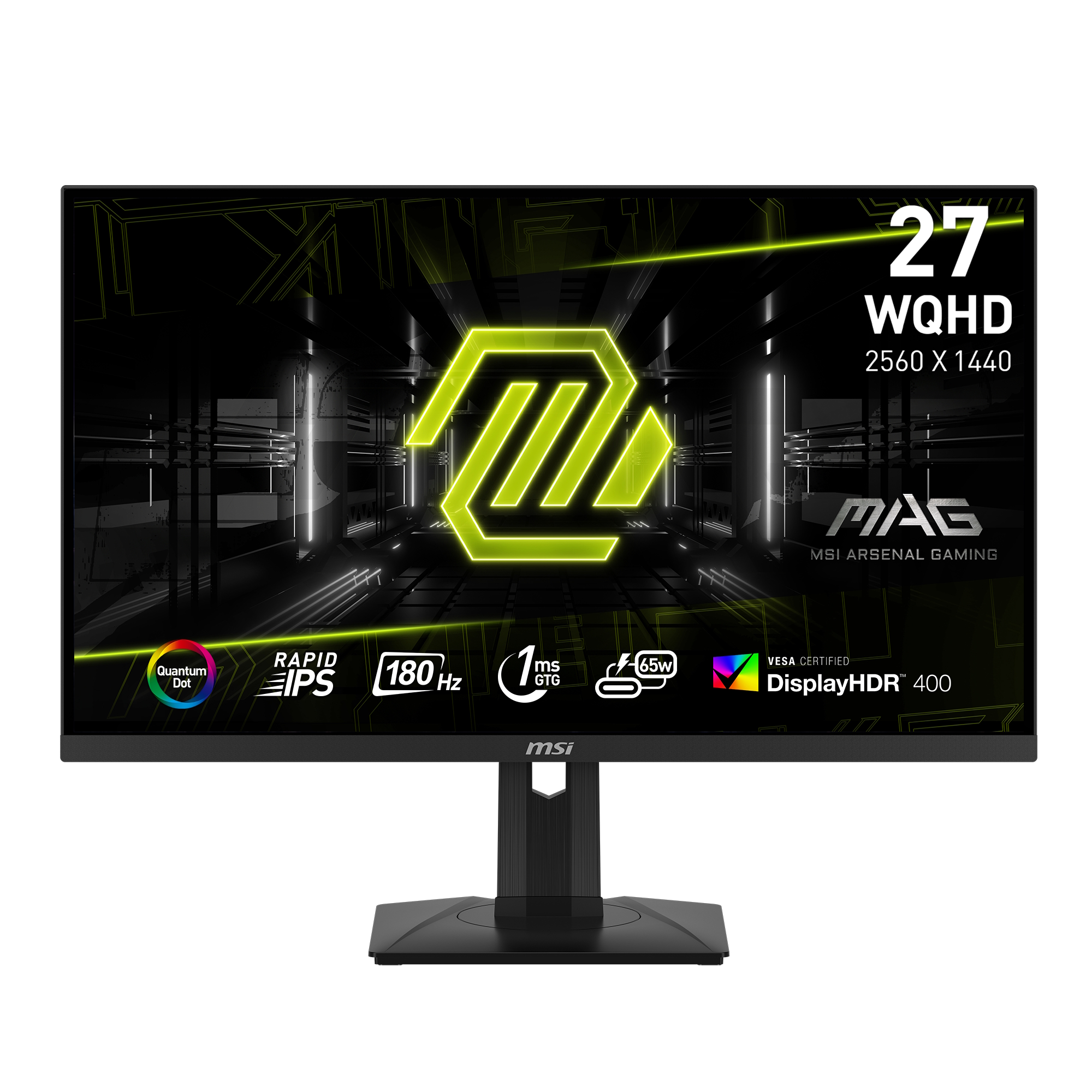 MAG 274QRFDE QD E2 Gaming Monitor - WQHD, 180 Hz, 1ms (G B-Ware Quantum-Dot-Technologie,