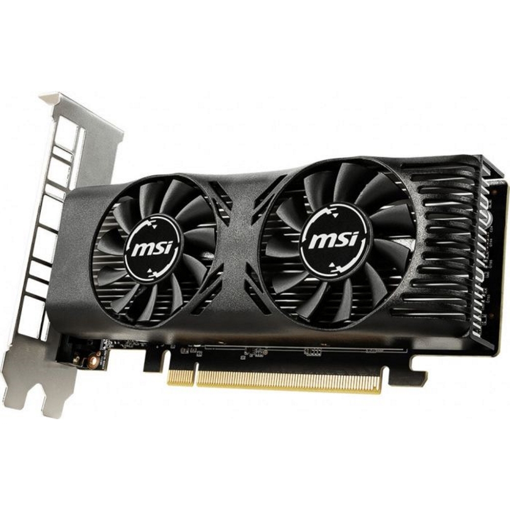MSI GeForce GTX 1650 4GT LP 4GB GDDR5 Grafikkarte - Grafikkarten 