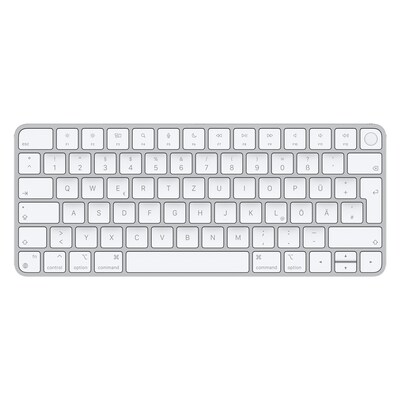 Apple Magic Keyboard weiß mit Touch ID B-Ware weiße Tasten, ohne Ziffernblock