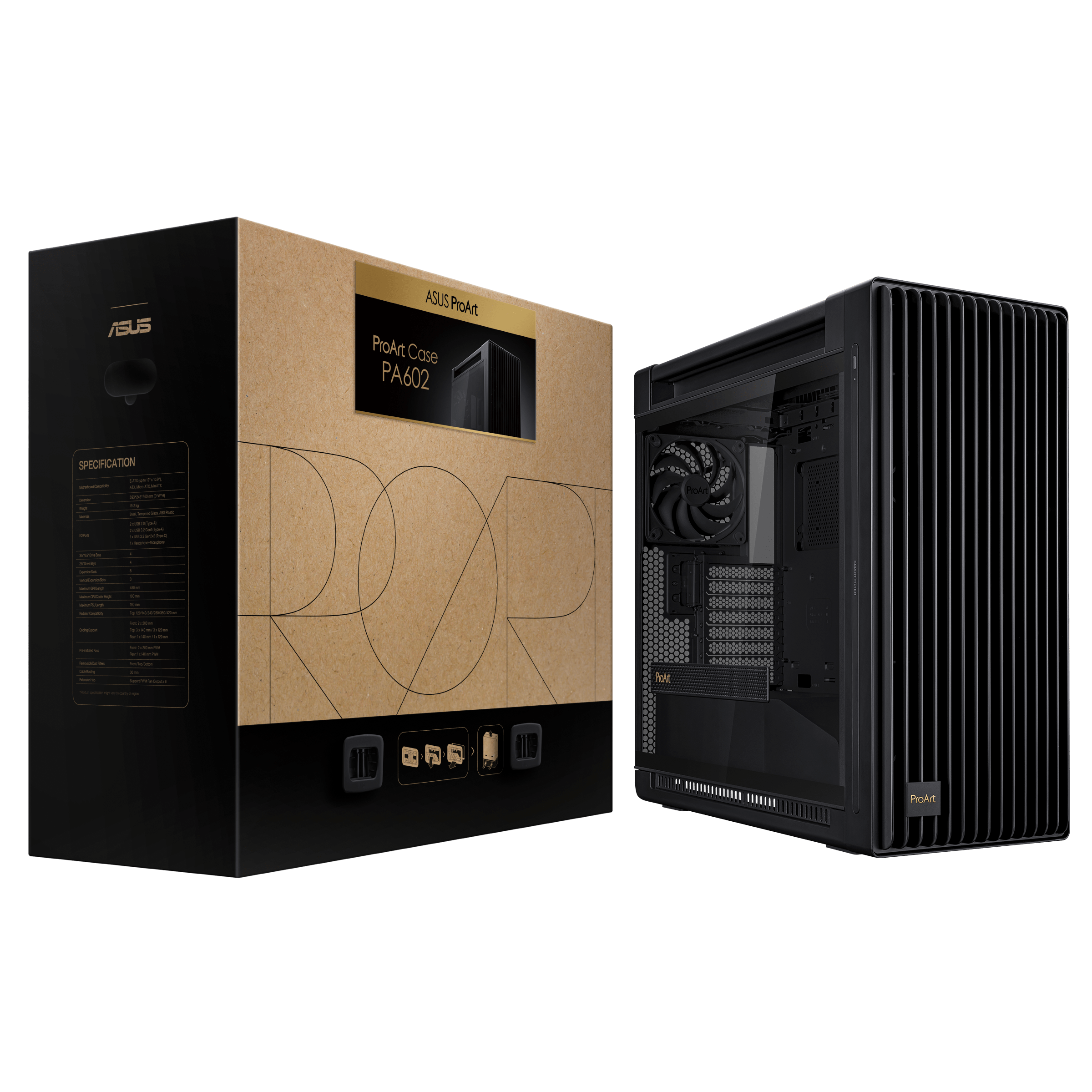 ASUS PA602 PROART CASE | PC-Gehäuse - Gehäuse online kaufen | NBB