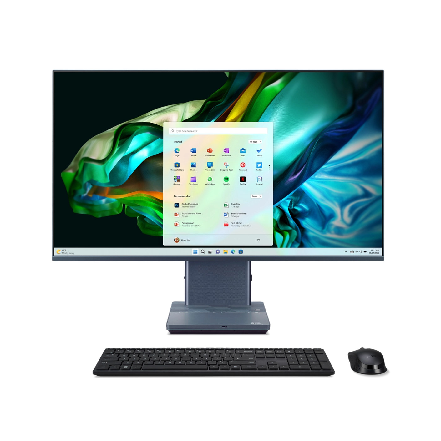 Acer Aspire All-in-One PC S32-1856 B-Ware 80 cm (32") QHD-Display, Intel Core i7-1360P, 32GB RAM, 1000GB SSD, Windows 11...