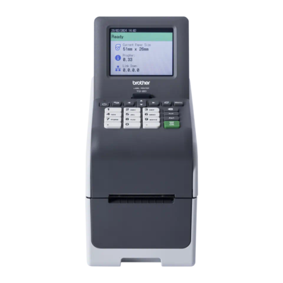 Brother TD-2320DSA203 Thermodirekt-Etikettendrucker bis zu 203 dpi, USB, Seriell, LAN, 152mm/Sek.