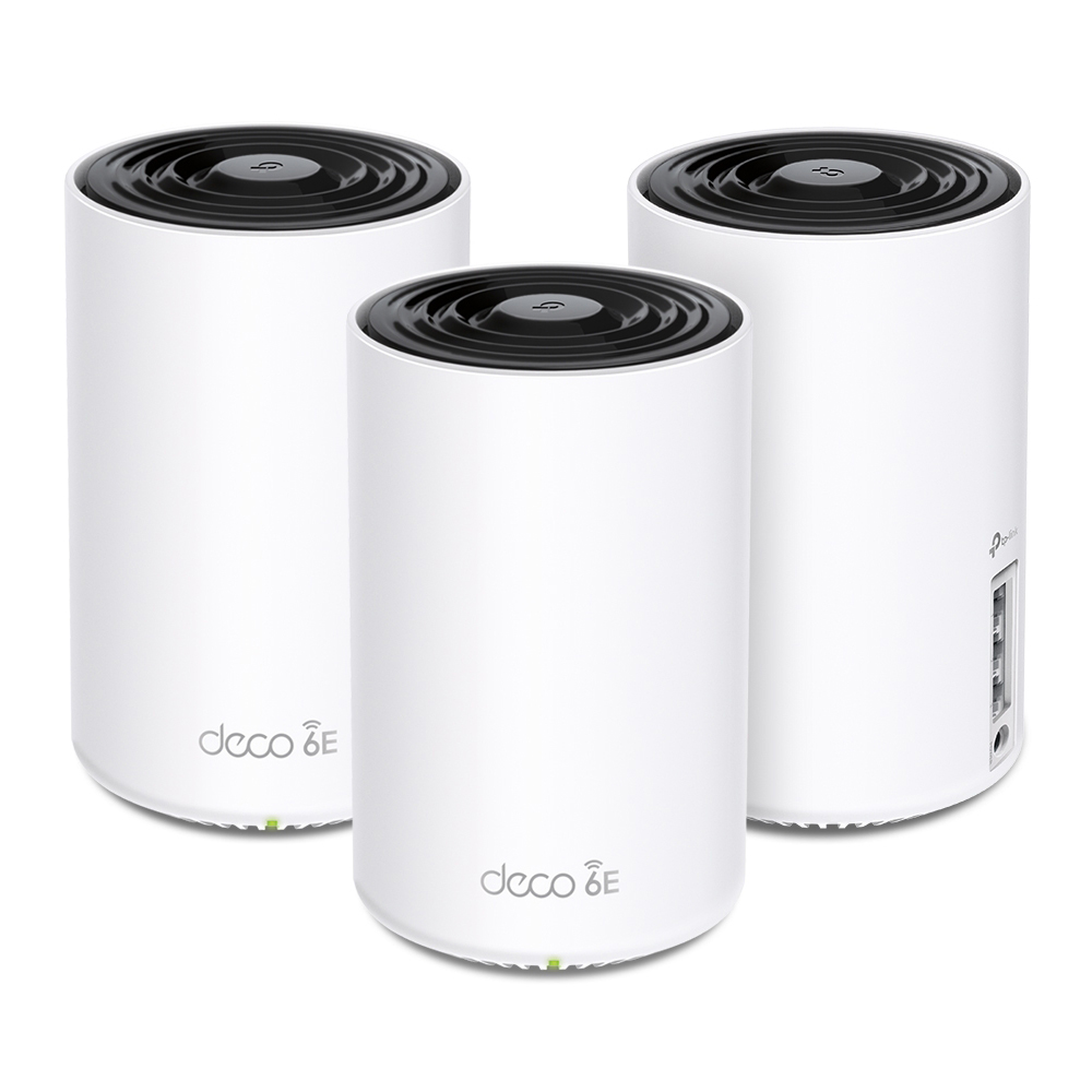 TP-Link Deco XE75 WiFi 6E Mesh System, 3er Set - Router/WLAN 