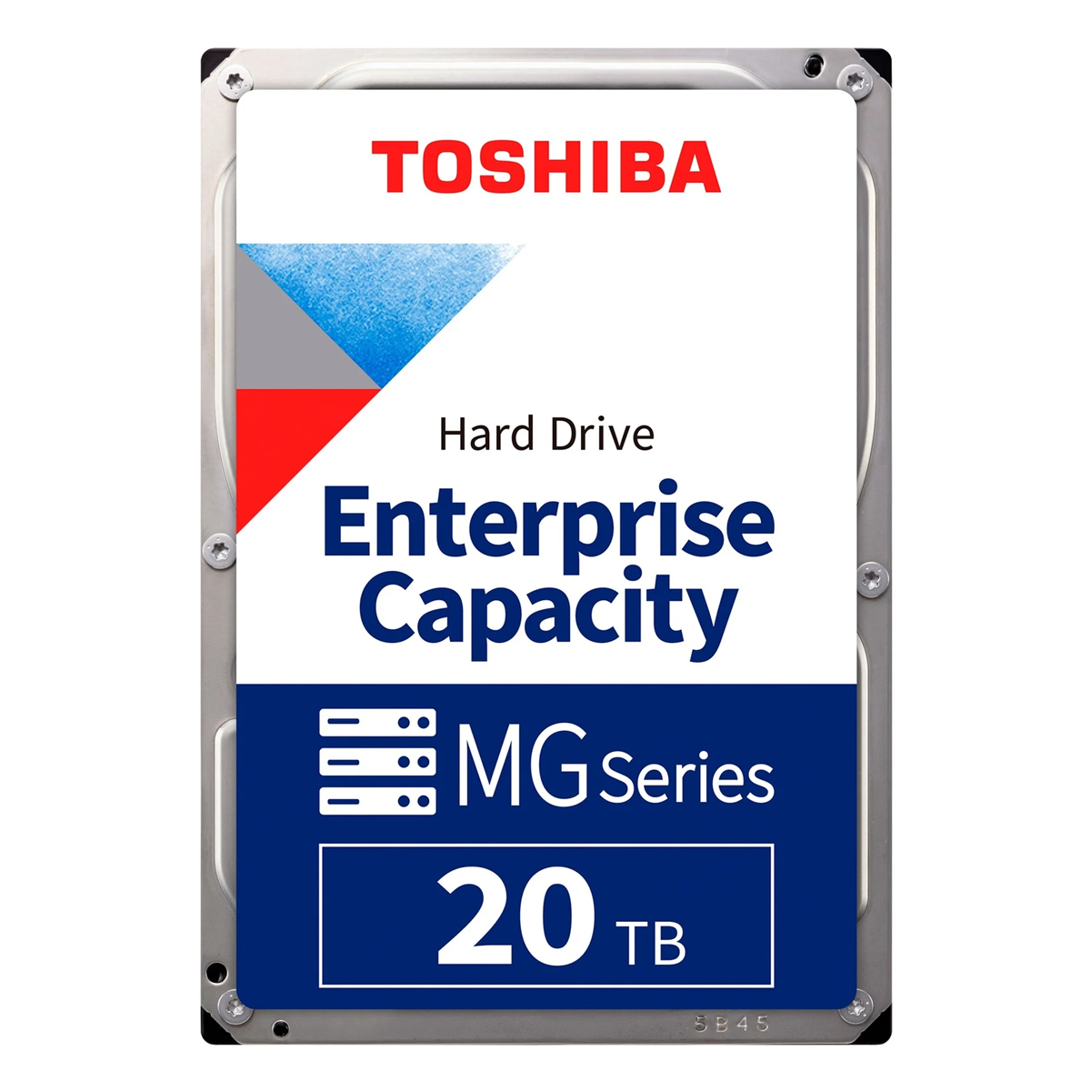 Toshiba Enterprise Capacity 20TB 3.5 Zoll SATA Interne Festplatte (CMR) für Mainstream Server und Storage, Hyperscale- u...