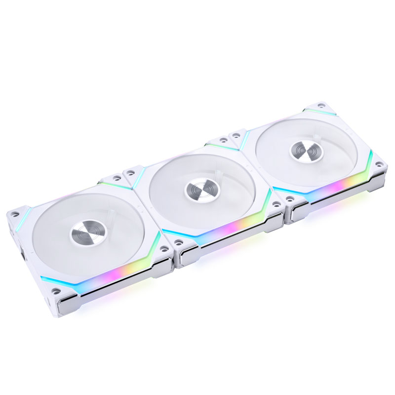 Lian Li UNI FAN SL120 V2 ARGB PWM weiß 3er Pack B-Ware | 120mm Gehäuselüfter