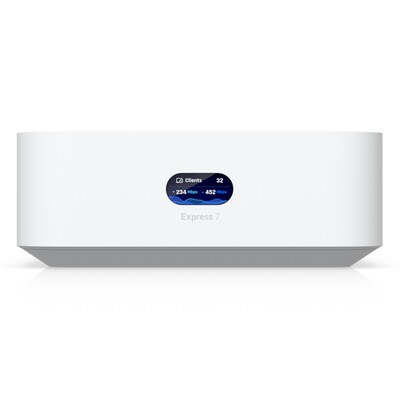 Ubiquiti UniFi Express 7 Cloud Gateway WiFi 7 (WLAN BE) Triband, 1x 10G WAN, 1x 2.5G LAN