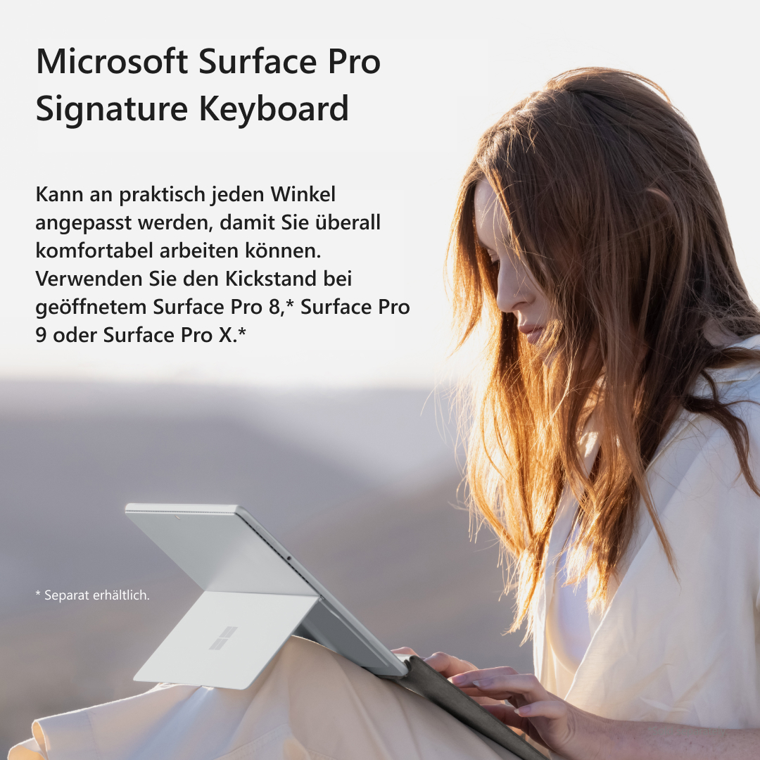 Microsoft Surface Pro Signature Keyboard + Charging - Tastaturen 