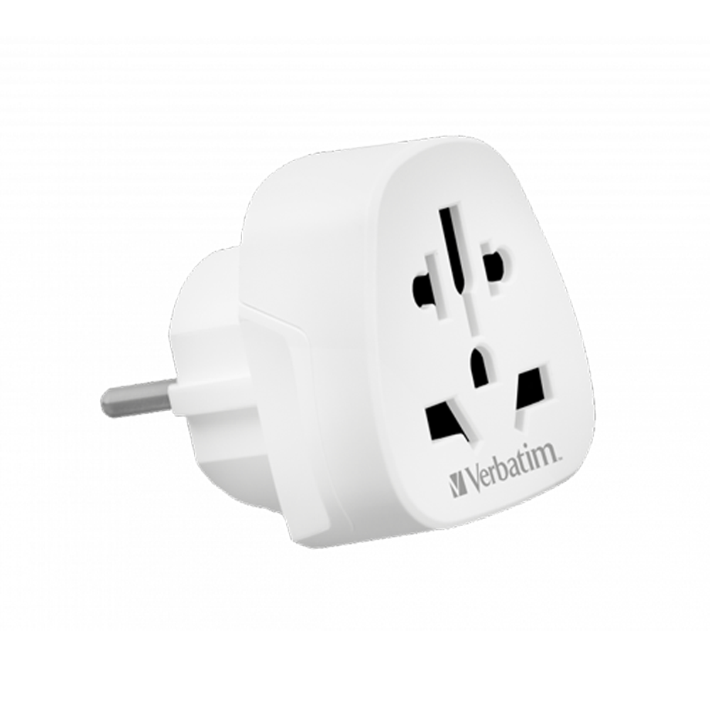 Thumbnail - VERBATIM World to Europe Reiseadapter Plug WTEU-02