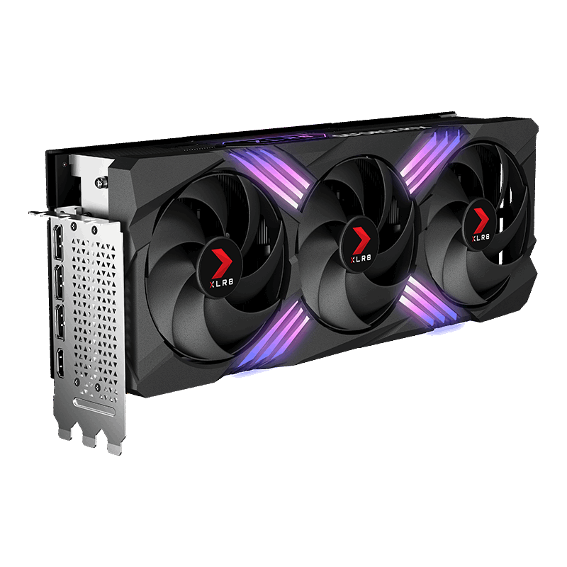 PNY GeForce RTX 4080 SUPER 16GB XLR8 Verto OC - Grafikkarten 