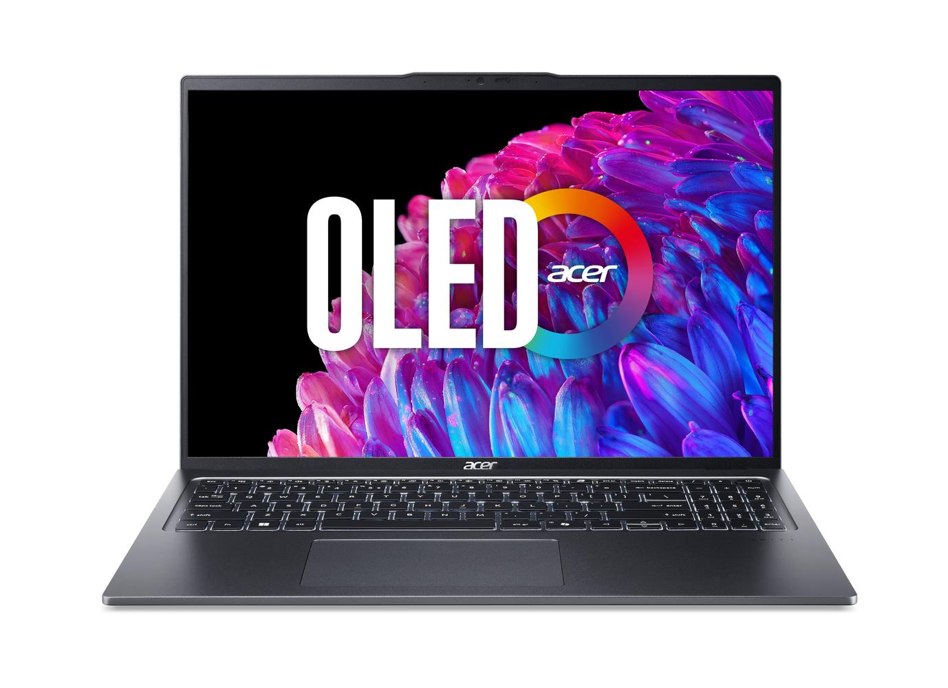 Acer Swift Go (SFG16-72-78PS) 16,0" 3.2K, OLED, 120Hz, Intel i7U-155H (11 TOPS), 16GB RAM, 1TB SSD, Windows 11