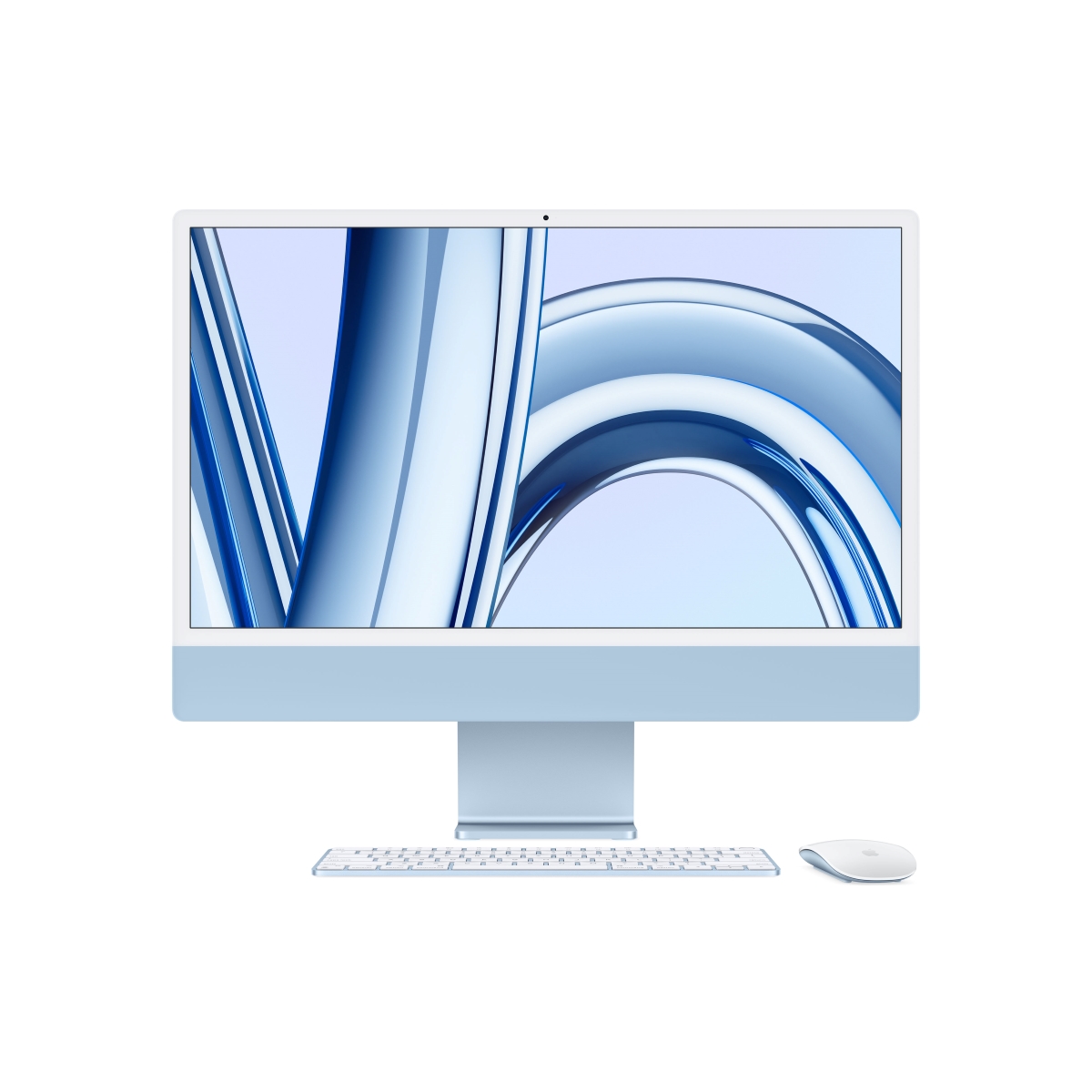 Apple iMac CZ19K-0120010 Blau - 61cm(24‘‘) M3 8-Core Chip, 10-Core GPU, 16GB Ram, 1TB SSD