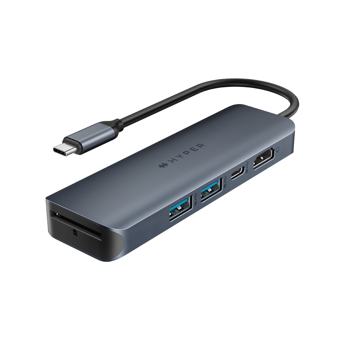 Thumbnail - Hyper HyperDrive EcoSmart Gen.2 Universal USB-C 6-in-1 Hub 100W HyperDrive EcoSmart Gen.2 Universal USB-C 6-in-1 Hub mit...