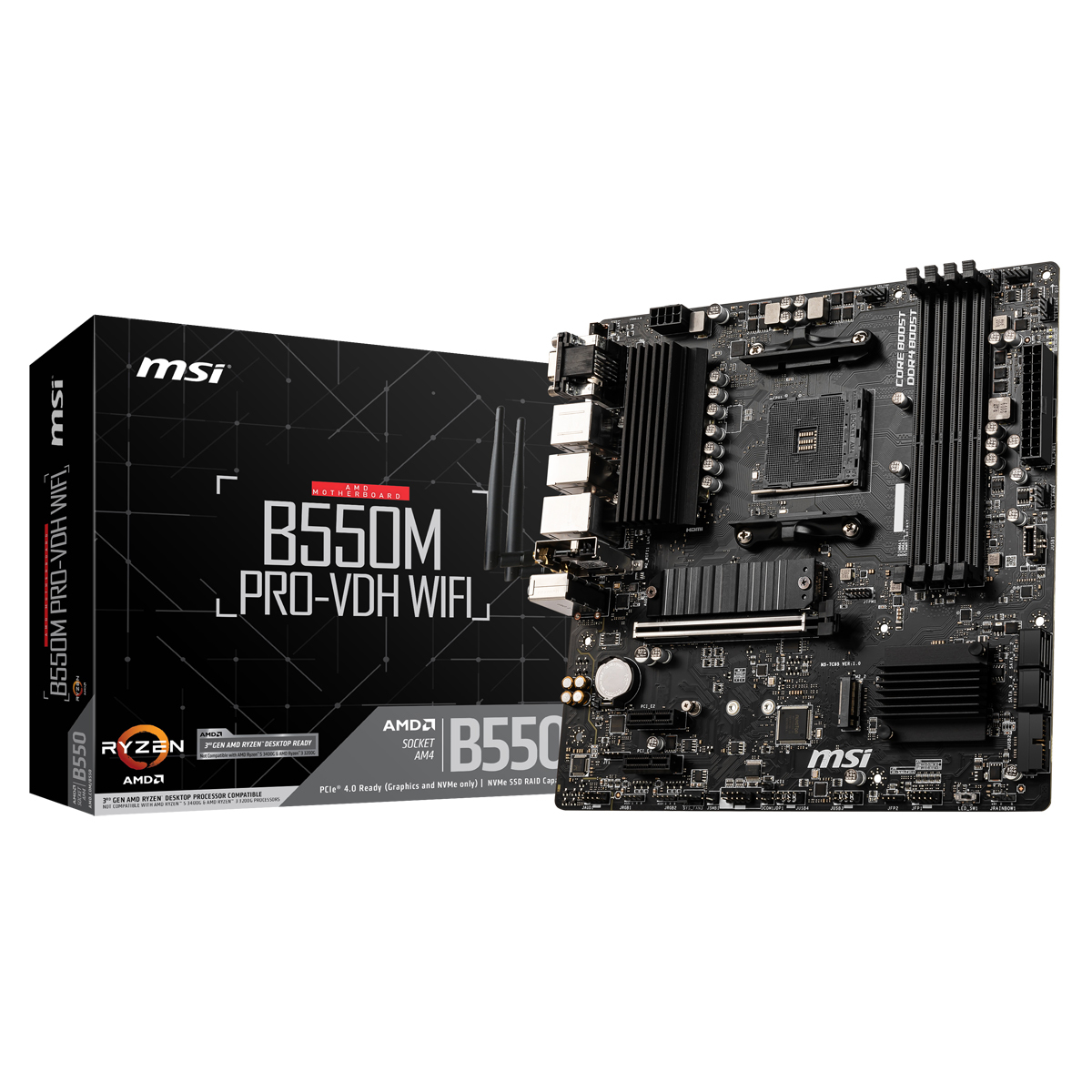 MSI B550M Pro-VDH WIFI Mainboard Sockel AM4 B-Ware
