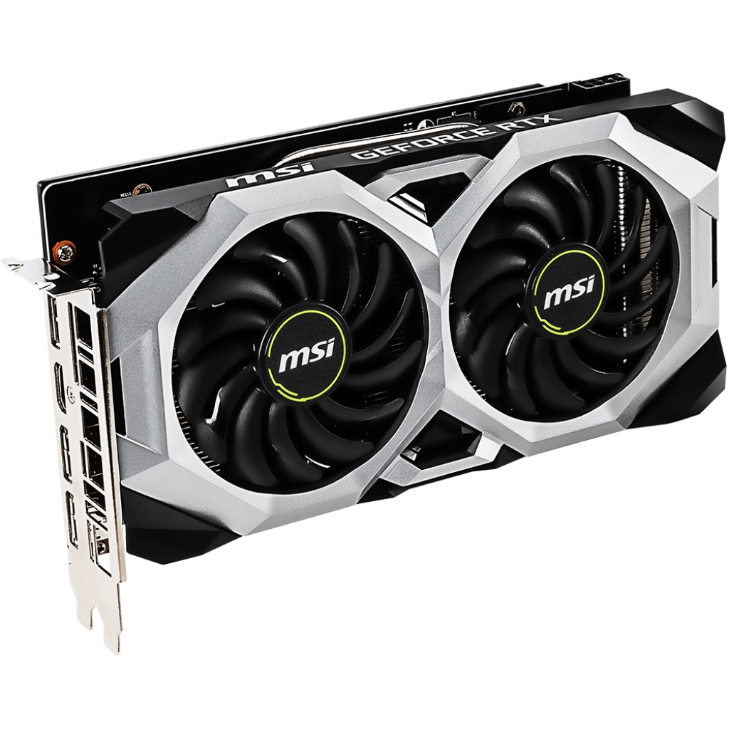 MSI GeForce RTX 2070 Ventus 8G OC 8GB GDDR6 Grafikkarte 
