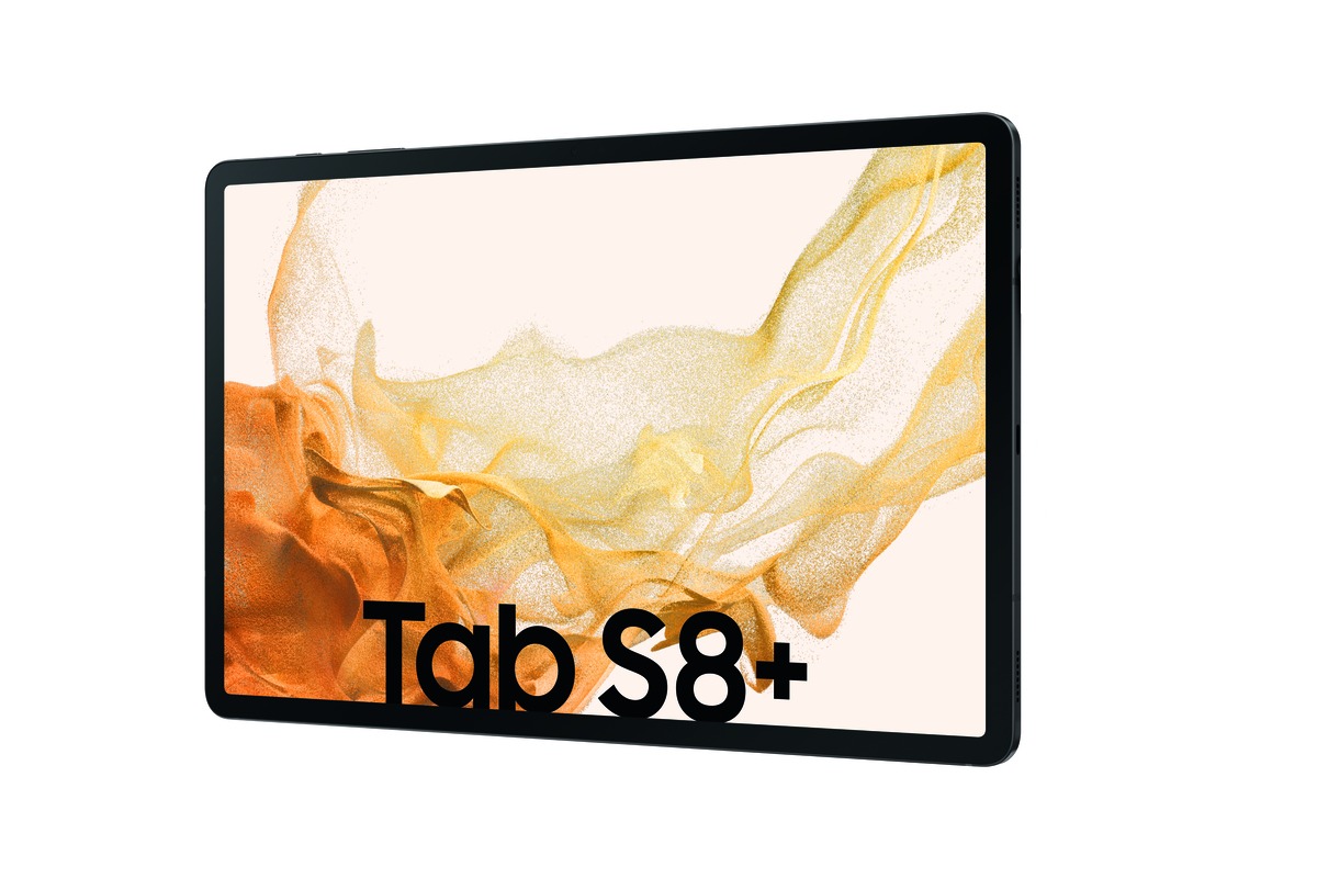 Samsung X800N Galaxy Tab S8+ Wi-Fi 128 GB (Graphite) B-Ware 12.4" WQXGA+ Display / Octa-Cora / 8GB RAM / 128GB Speicher ...