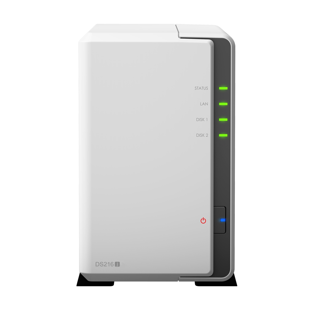 外付けハードディスク・ドライブ SYNOLOGY ds216j Synology DS216j NAS 本体 外付けハードディスク・ドライブ