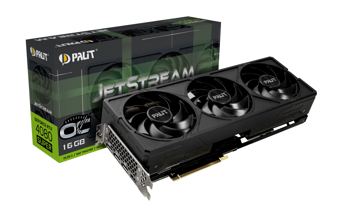 Palit GeForce RTX 4080 SUPER JetStream OC - Grafikkarten online