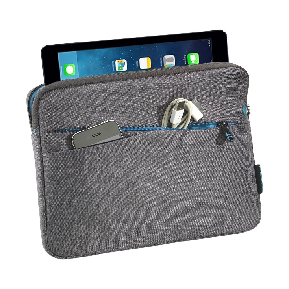 Pedea Tabletsleeve "Fashion" - 12,9", grau bis 32,8cm