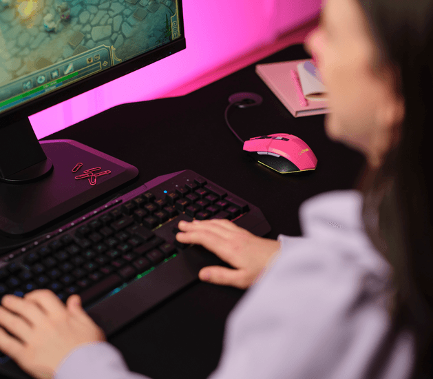 Trust Gaming GXT109P FELOX Gaming Maus pink_5