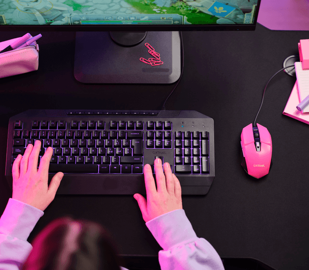 Trust Gaming GXT109P FELOX Gaming Maus pink_6
