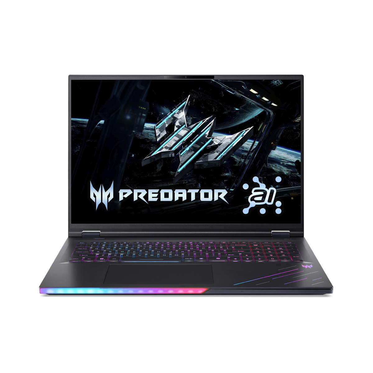Thumbnail - Acer Predator Helios 18 AI (PH18-73-93YX) Gaming 18,0" WQUXGA, MiniLED, Intel i9U-275HX (13 TOPS), 64GB RAM, 2x 1TB SSD,...