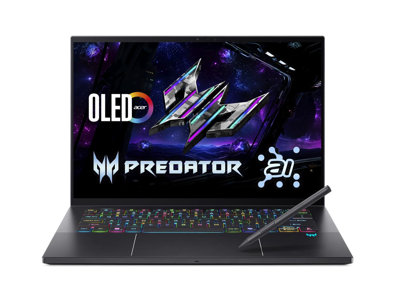 Predator Triton 14 AI (PT14-52T-90CB) Gaming/Copilot+ PC 14,5" WQ2.8K-touch, OLED, 120Hz, Intel Ultra 9-288V (48 TOPS), 32GB RAM, 2TB SSD, GeForce RTX
