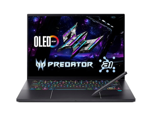 Predator Triton 14 AI (PT14-52T-90CB) Gaming/Copilot+ PC 14,5" WQ2.8K-touch, OLED, 120Hz, Intel Ultra 9-288V (48 TOPS), 32GB RAM, 2TB SSD, GeForce RTX
