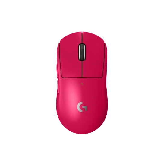 Logitech Gaming PRO X Superlight 2 Gaming Maus kabellose LIGHTSPEED Gaming Maus mit 44k Sensor und 8000 Hz Polling Rate, magenta
