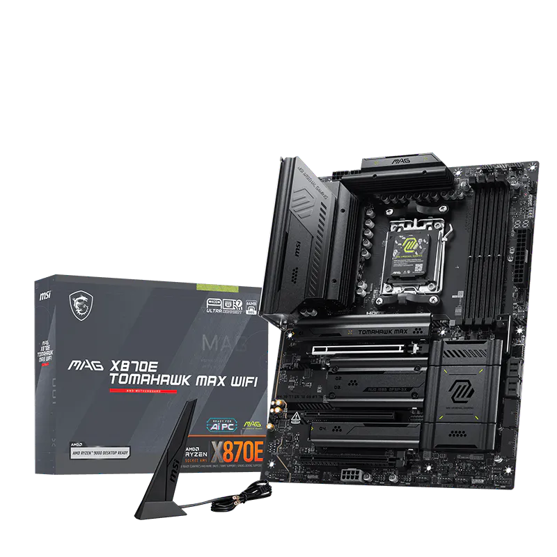 MSI MAG X870E Tomahawk Max WIFI Mainboard Sockel AM5