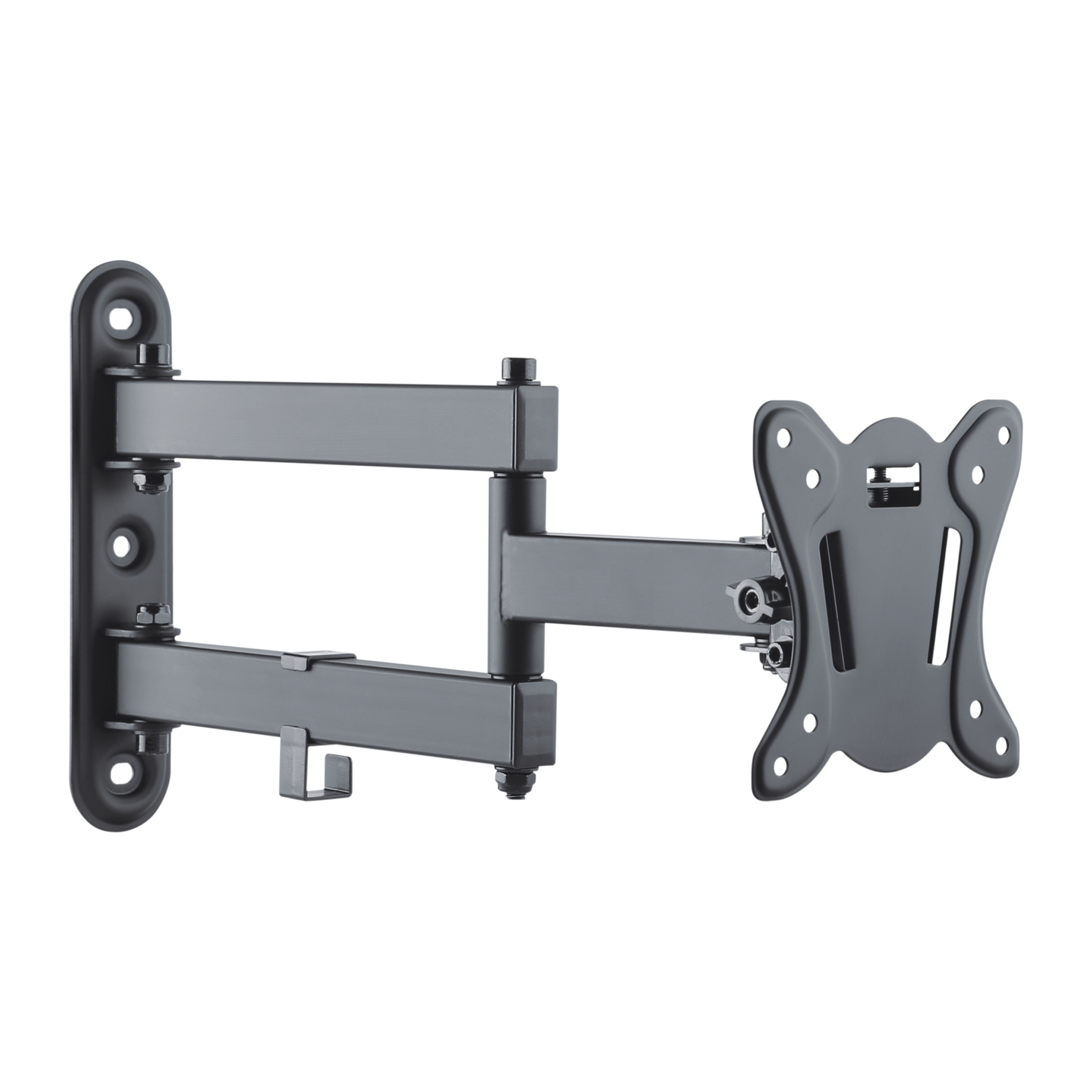PureMounts PM-FM12-100 - bewegliche Wandhalterung, VESA max. 100 x 100, 25kg Traglast