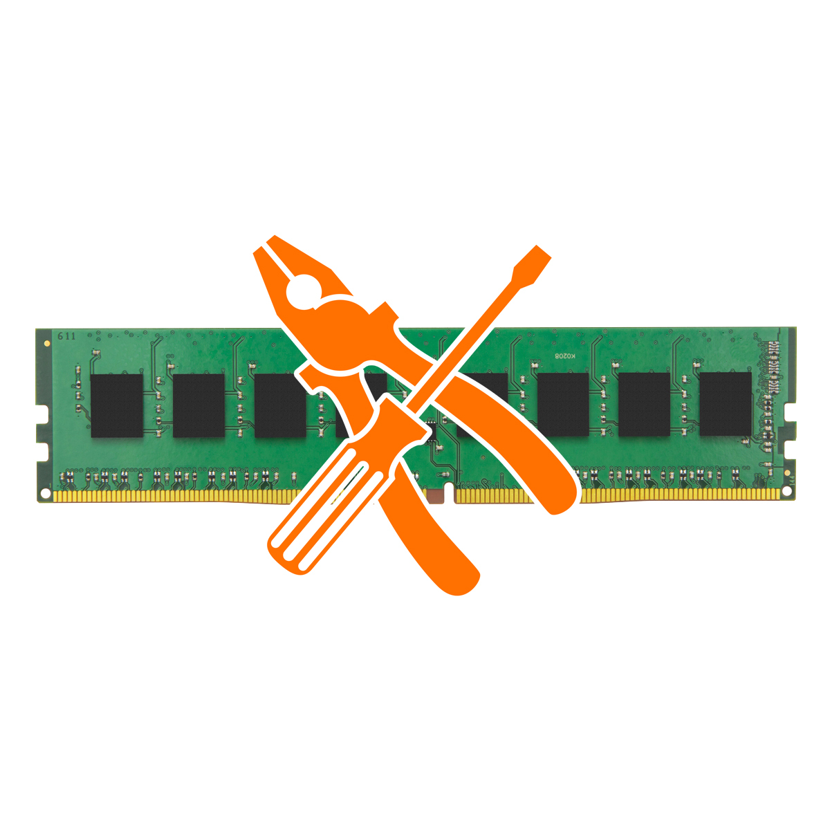 Upgrade auf 24 GB mit 1x 8 GB DDR4-2666 Kingston DIMM Arbeitsspeicher