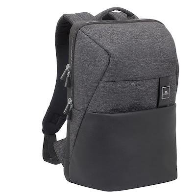 Rivacase Lantau Notebook Rucksack 15,6", schwarz meliert, für Macbooks und Ultrabooks