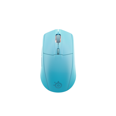 Steelseries Rival 3 Wireless Gen 2 Gaming Maus kabellose Maus mit 2,4GHz und Bluetooth und 18K DPI, aqua