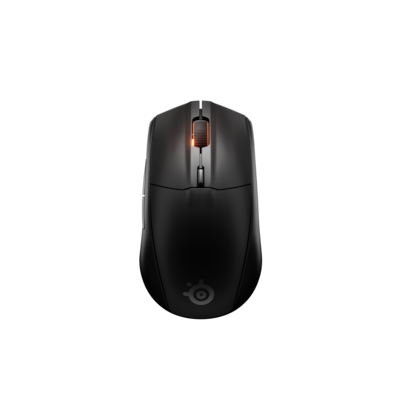 Steelseries Rival 3 Wireless Gen 2 Gaming Maus kabellose Maus mit 2,4GHz und Bluetooth und 18K DPI, schwarz