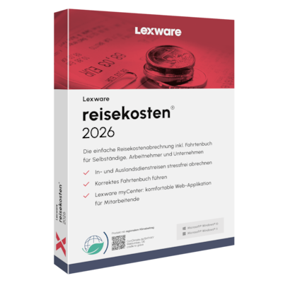 Lexware reisekosten 2026 Jahresversion (365-Tage)
