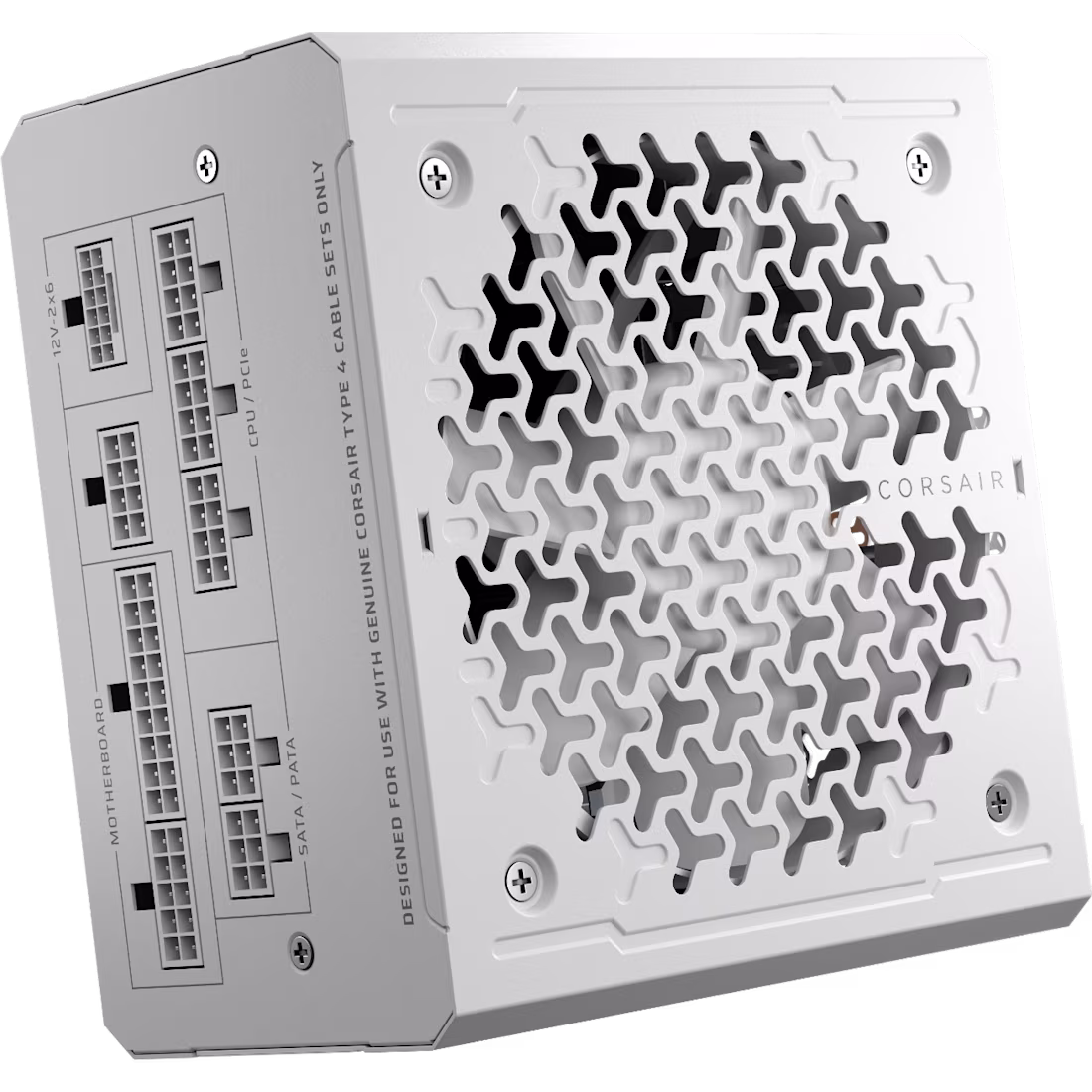 Image of Corsair RM1000e White 1000 Watt Netzteil Cybernetics Platinum ATX3.1 PCie5.1 (modular) 120mm