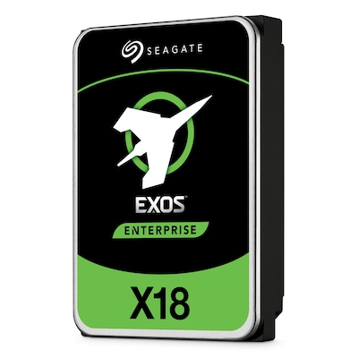 Seagate Exos X18 16TB 3.5 Zoll SATA Interne Enterprise Festplatte mit FastFormat (512e/4Kn)